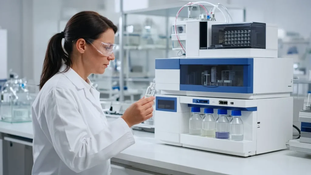 Quality-control chemist at an HPLC